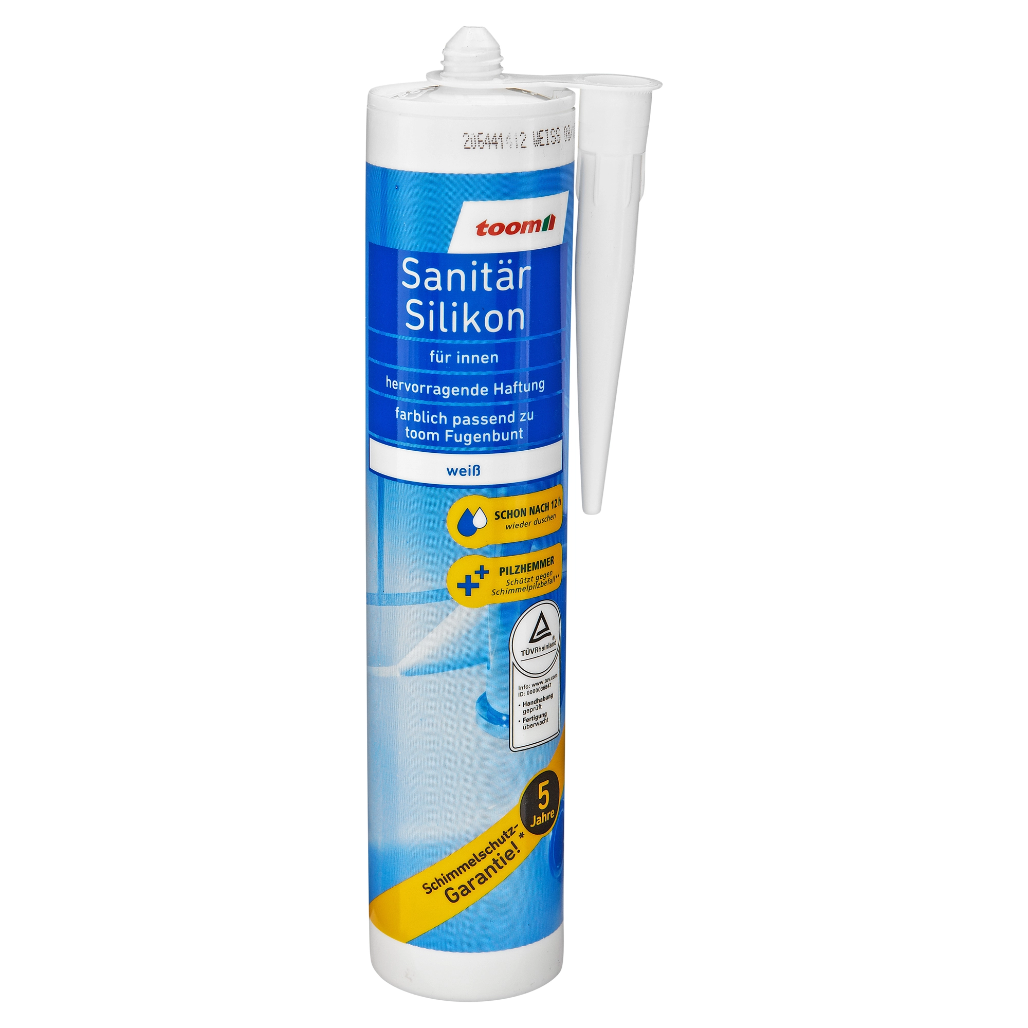 toom Sanitärsilikon weiß 310 ml