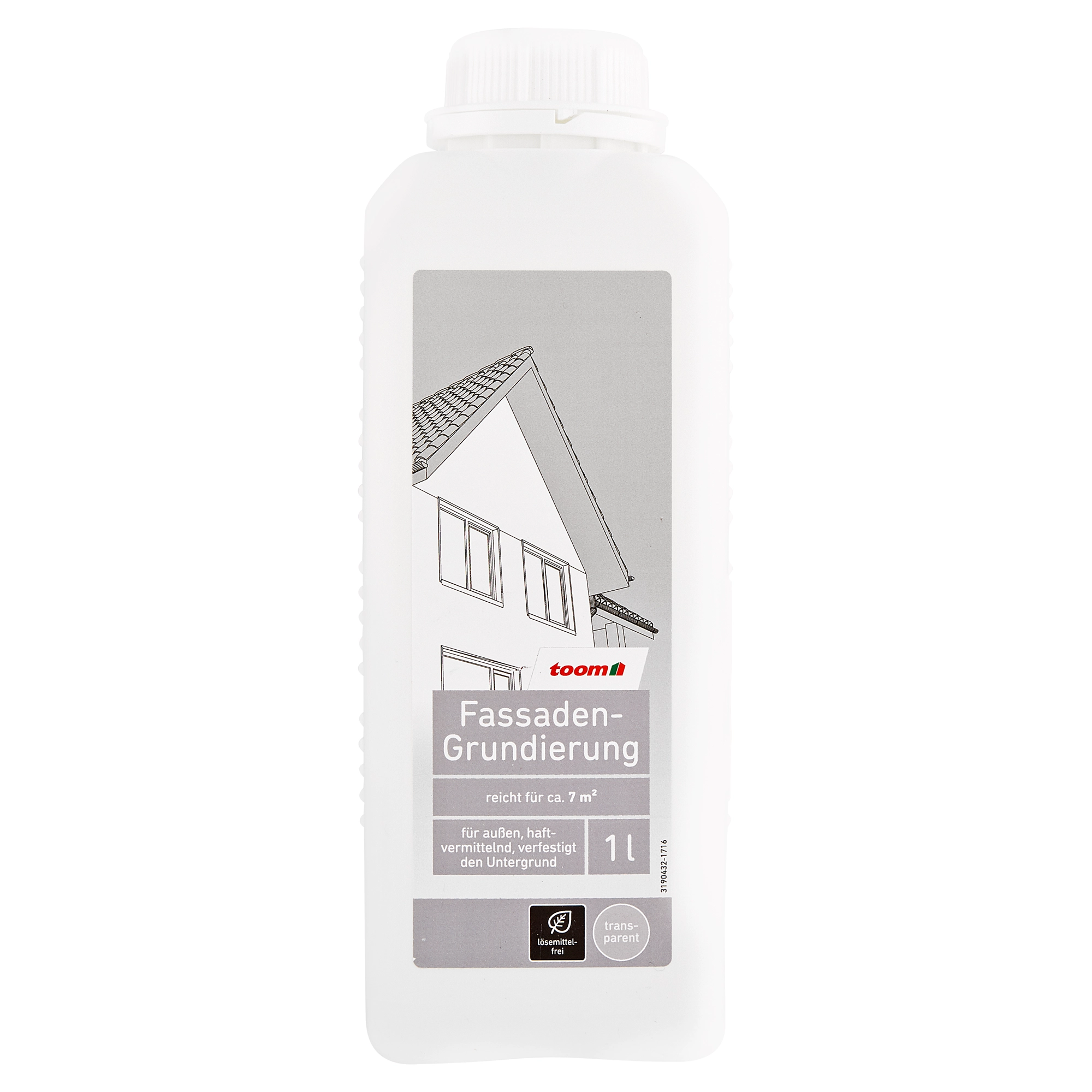 toom Fassaden-Grundierung transparent 1 l