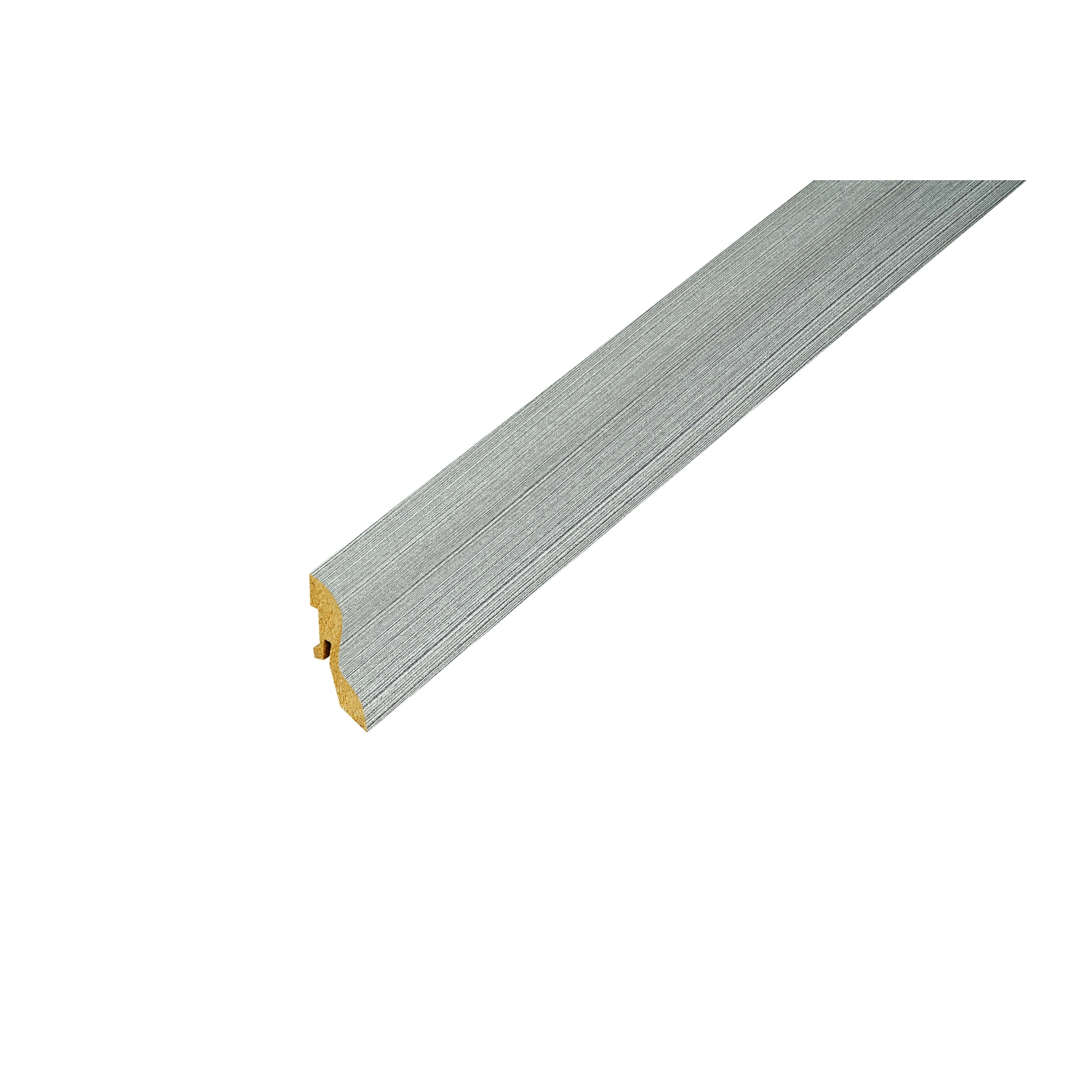 Kosche Sockelleiste 'Seekiefer grau' 20 x 40 x 2400 mm