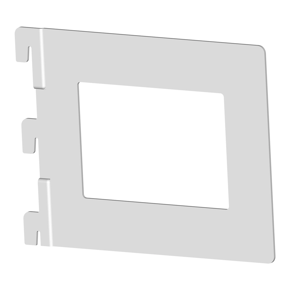 Element System Single-Bücherbügel weiß 153 x 20 x 117 mm