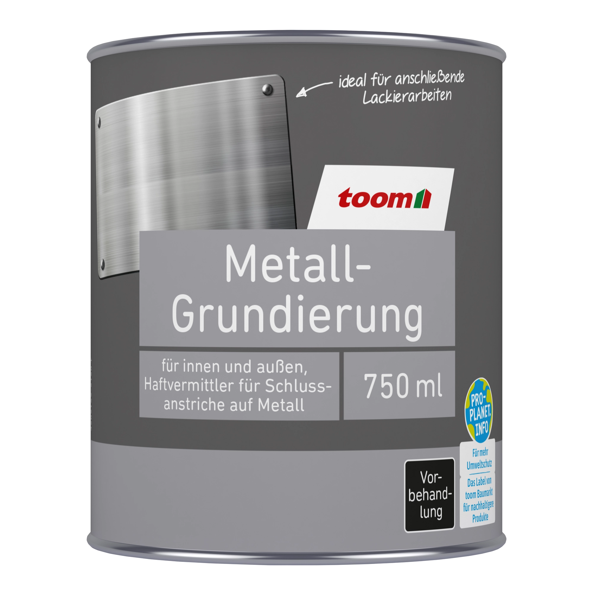 toom Rostschutzgrundierung grau 750 ml