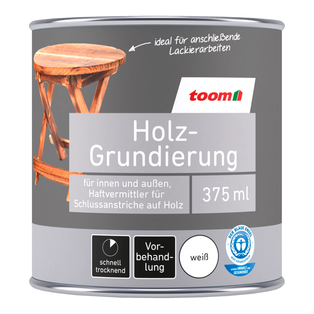 toom Holzgrundierung weiß 375 ml