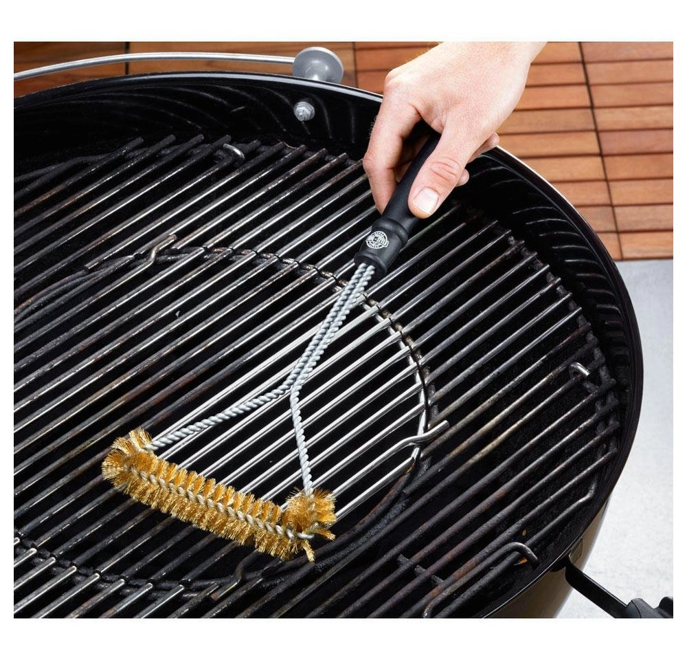 GEFU Grillbürste »Triangel-Bürste BBQ Edelstahl schwarz/silber«