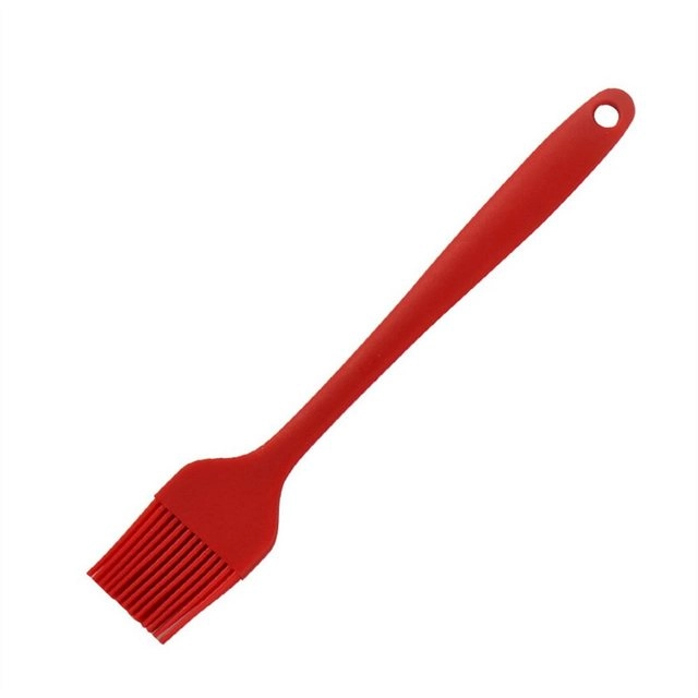 SHMSHNG Grillbürste »2 Stücke 21cm Silikon Backpinsel Basting Gebäckbürste Grillbürste Gebäck Kochbürste Öl Backbürsten Hitzebeständige Küche Pinsel Lebensmittel Spülmaschinengeeignet Backbürste Farbe Rot«, (Economy-Paket), hohe Temperaturbeständigkeit bi