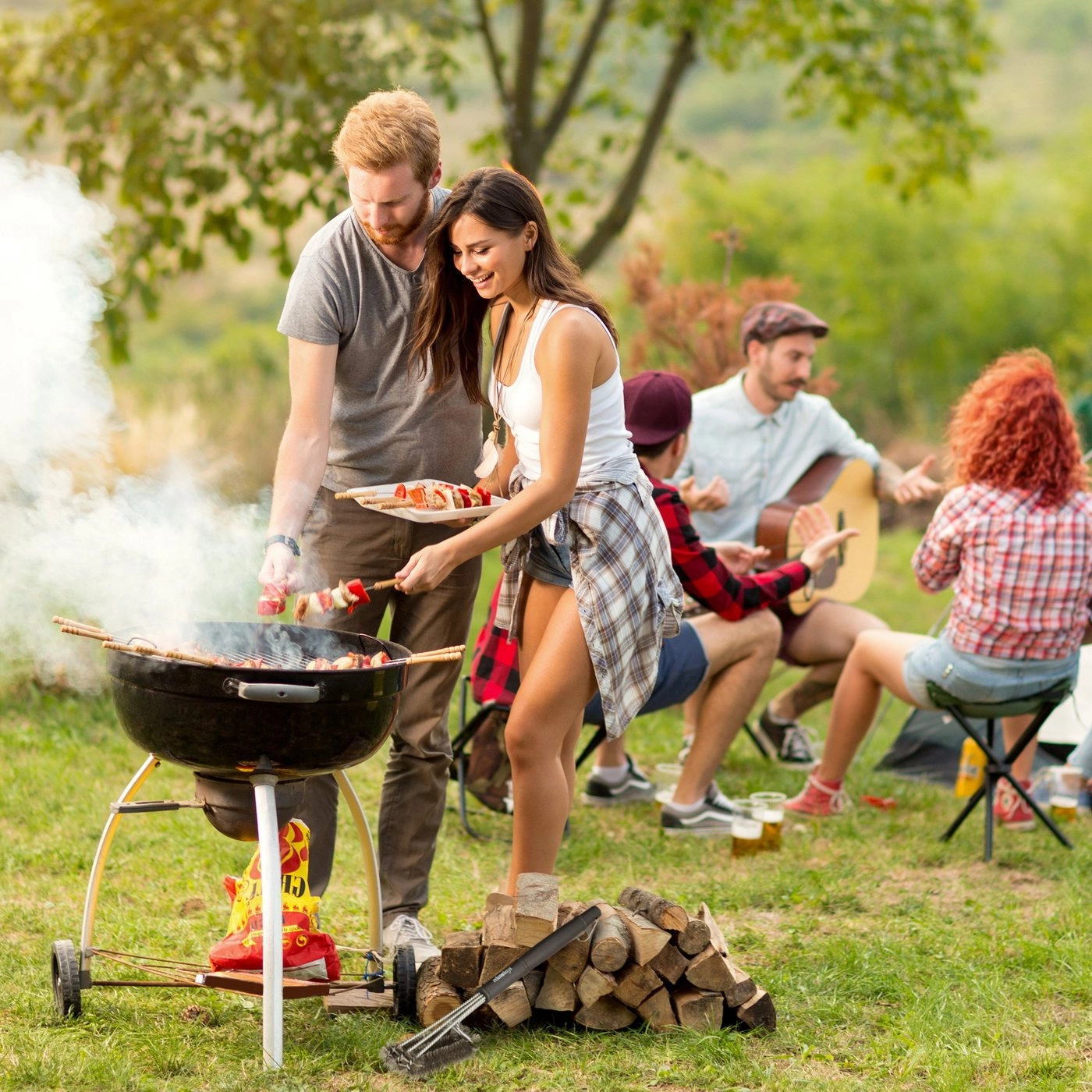 relaxdays Grillbürste »9 x Grillbürste Edelstahl«