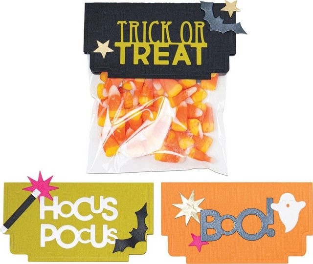 Sizzix Motivschablone »Thinlits Halloween Toppers«, 10 Teile