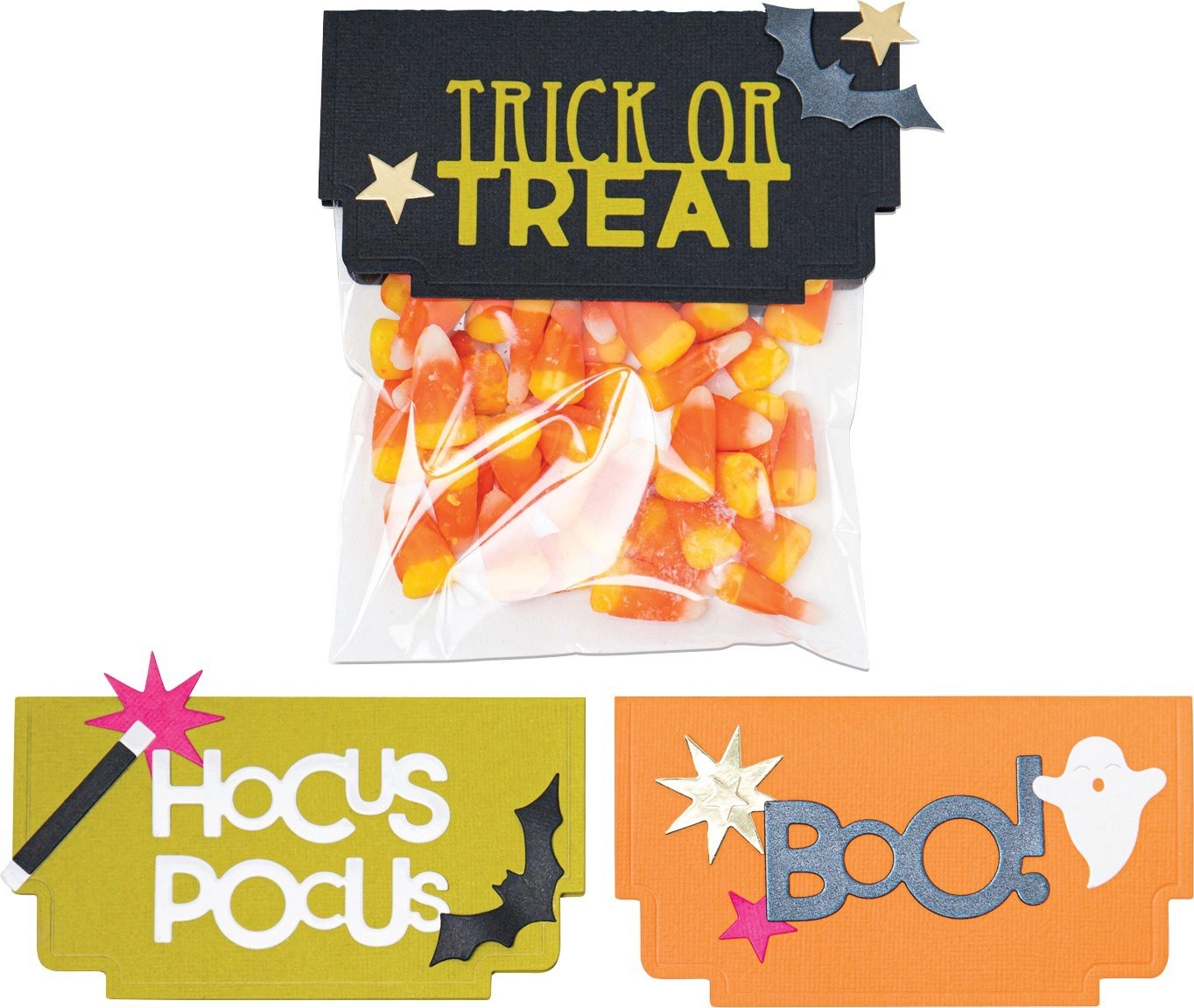 Sizzix Motivschablone »Thinlits Halloween Toppers«, 10 Teile