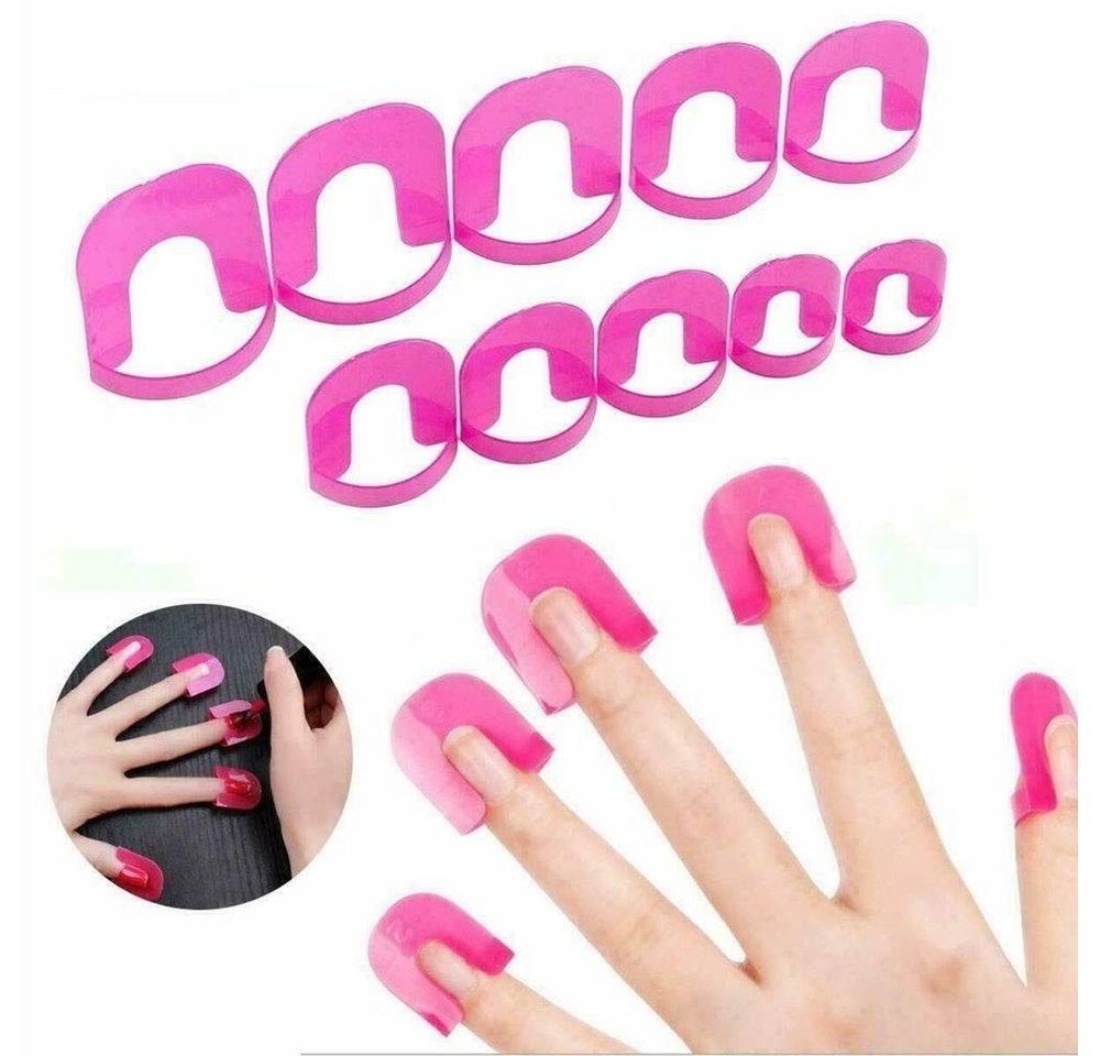 MAVURA Motivschablone »MAVURAccessoires CREANAIL Nagellack Schablone Lackierhilfe Muster Maniküre Nagelstempel Nagelschablone Fingernägel Nail Art [26 Stück]«