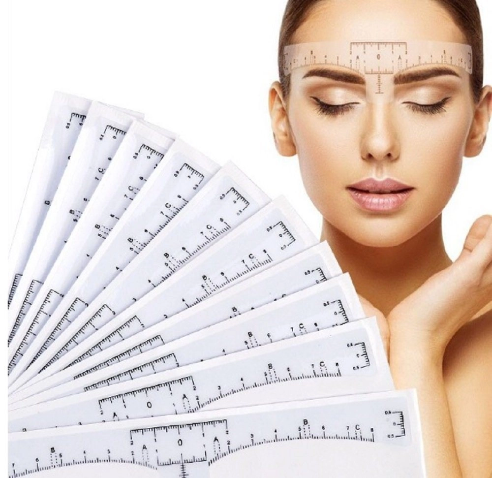 Philosofia Airbrushschablone »10X Microblading Augenbrauen-Schablone 10 Vorlagen«