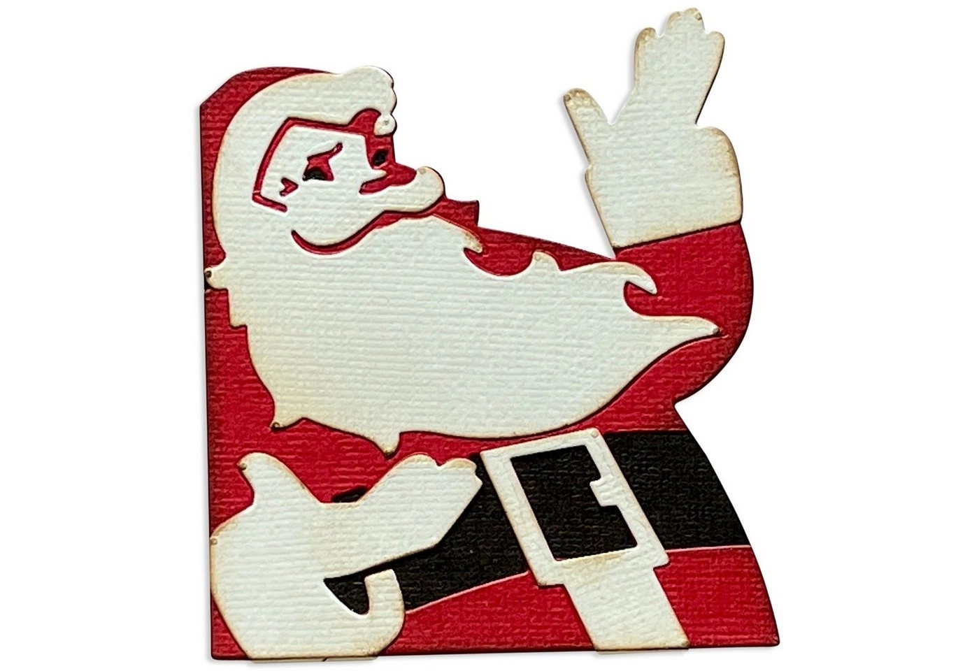 Sizzix Motivschablone »Thinlits Retro Santa by Tim Holtz«, 6 Teile