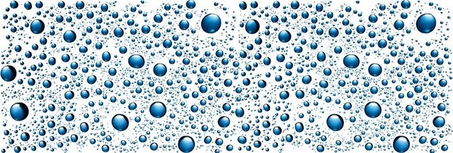 Fenstersticker »Bubble«, Kleine Wolke, halbtransparent, glatt, für Bad und Dusche