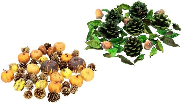 I.GE.A. Bastelnaturmaterial »Potpourri«, (2-tlg), Kranzdeko