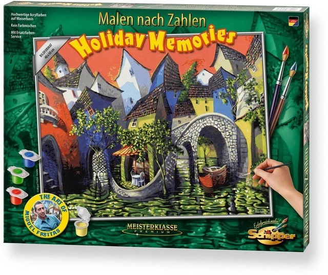 Schipper Malen nach Zahlen »Meisterklasse Premium - Holiday Memories«, Made in Germany