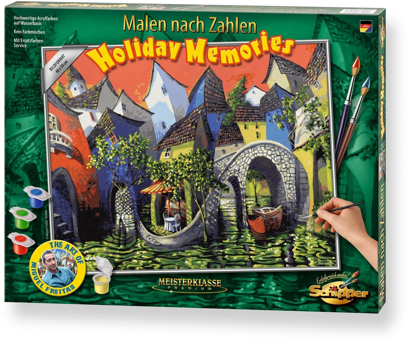 Schipper Malen nach Zahlen »Meisterklasse Premium - Holiday Memories«, Made in Germany