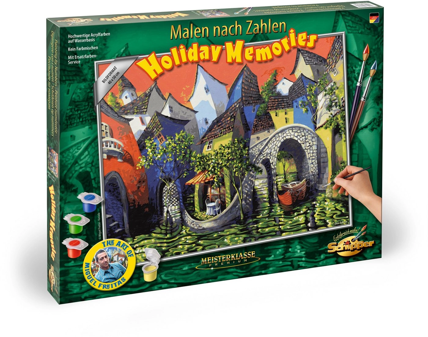 Schipper Malen nach Zahlen »Meisterklasse Premium - Holiday Memories«, Made in Germany