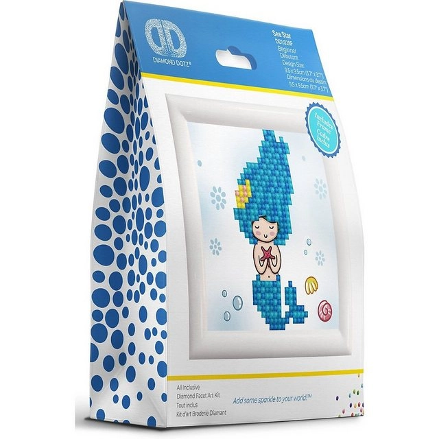 Diamond Dotz Malvorlage »DIAMOND DOTZ® Original Diamond Painting "Sea Star"«