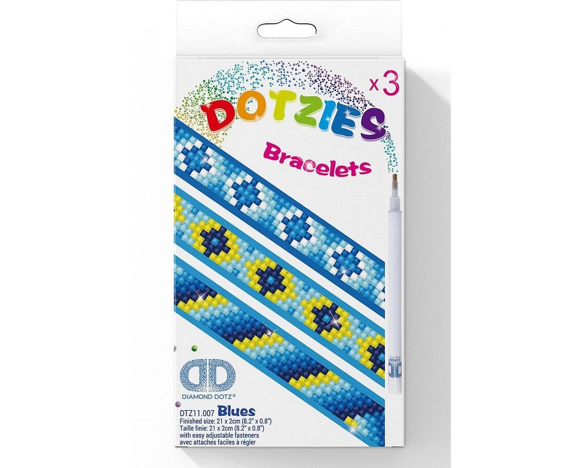 Diamond Dotz Malvorlage »DOTZIES® Original Diamond Painting Armbänder Set«