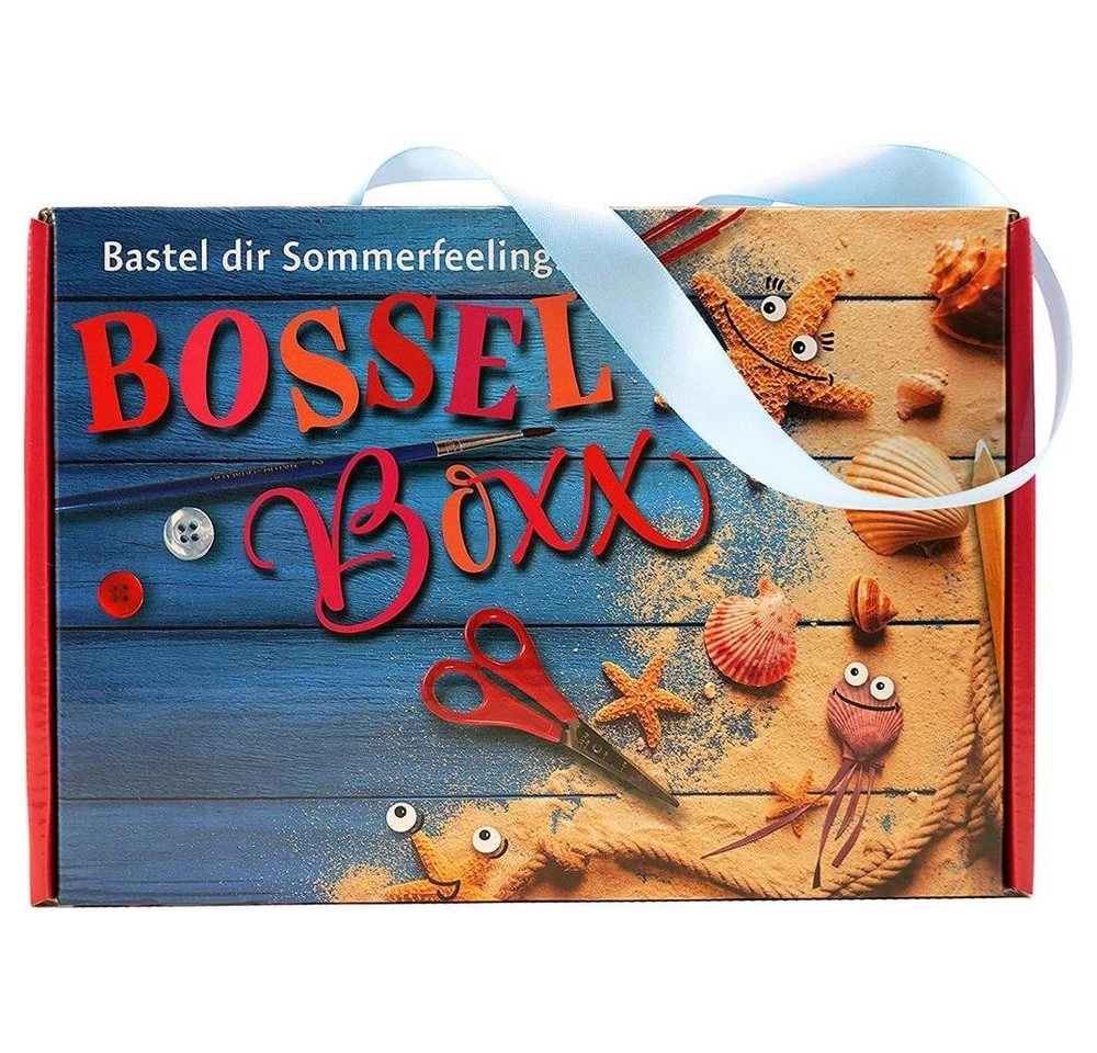 Bossel Boxx Kreativset »Cool Summer - bastel dir Dein Sommerfeeling -«, Bastelset, Schmetterling Biene Marienkäfer basteln, ideal für Ferien und Urlaub, Mehrfarbig