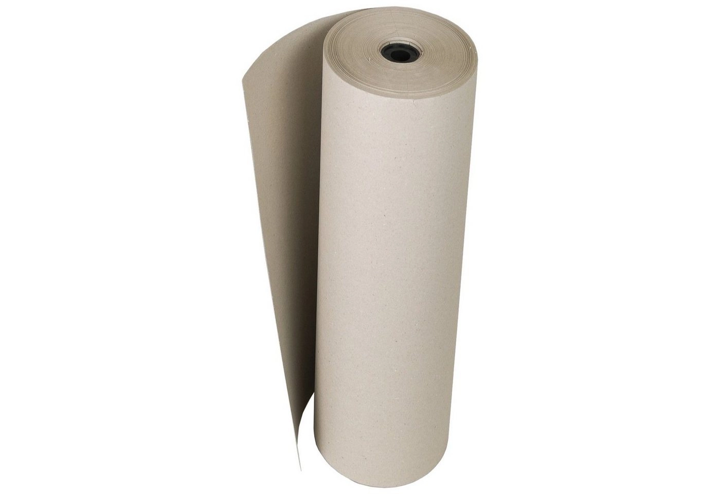 KK Verpackungen Seidenpapier, Rollen-Schrenzpapier Packpapier Füllmaterial 1x 200m 100g/m² Grau