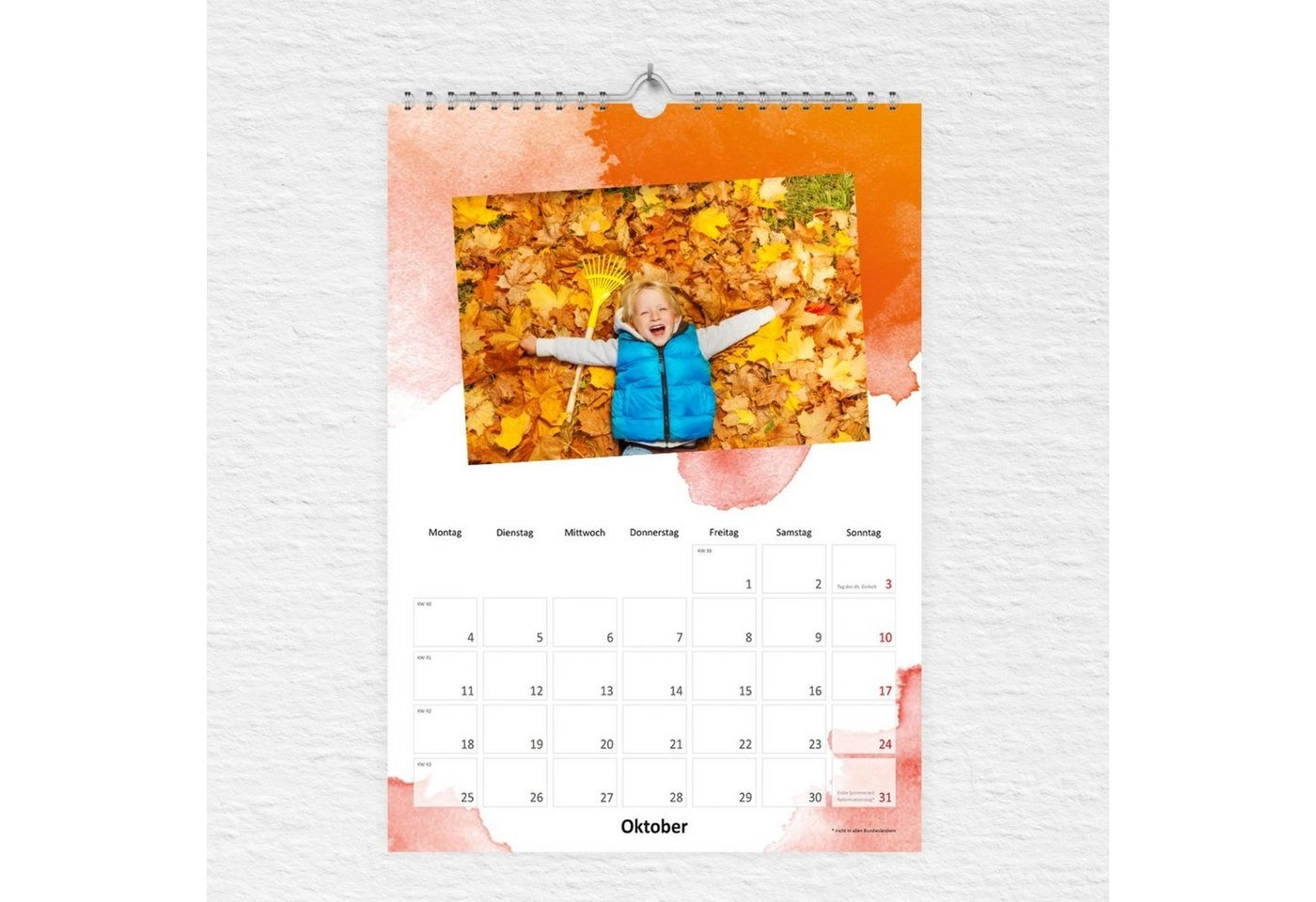 nikima Kalender zum Selbstbasteln »Bastelkalender Watercolor 2023«