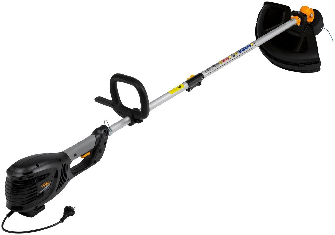 Alpina-Garden Elektro-Motorsense »1.0 EJ«, 20 cm Arbeitsbreite Messer, 37 cm Arbeitsbreite Faden