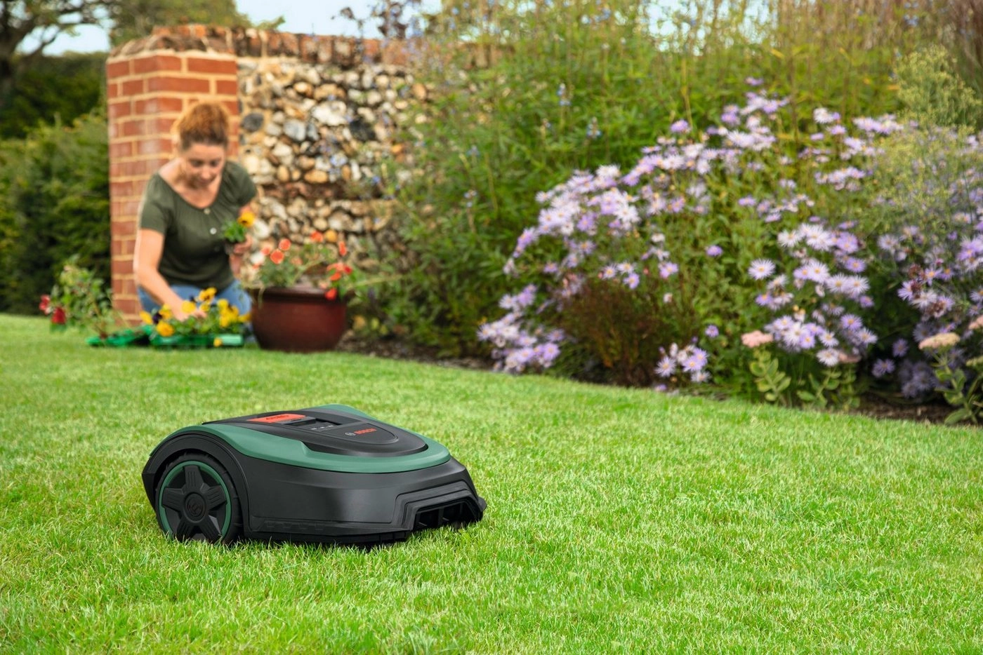 Bosch Home & Garden Rasenmähroboter »Indego S 500«, bis 500 m² Rasenfläche, inklusive Akku und Ladestation