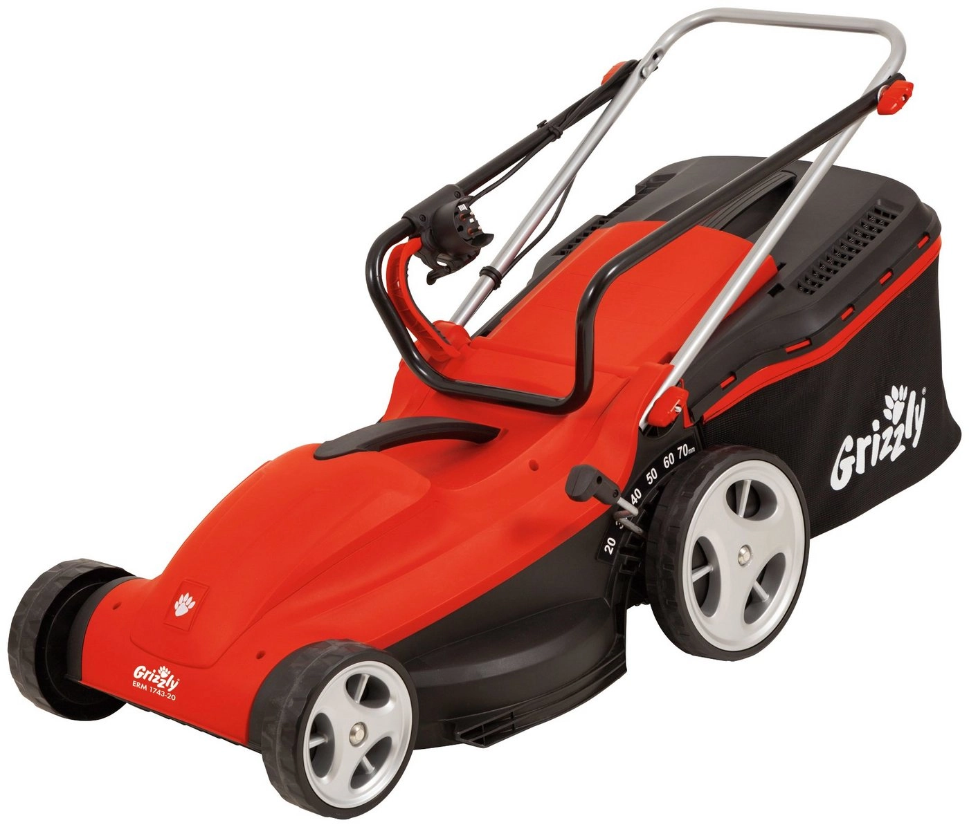 Grizzly Tools Elektrorasenmäher »ERM 1743-20«, 43 cm Schnittbreite