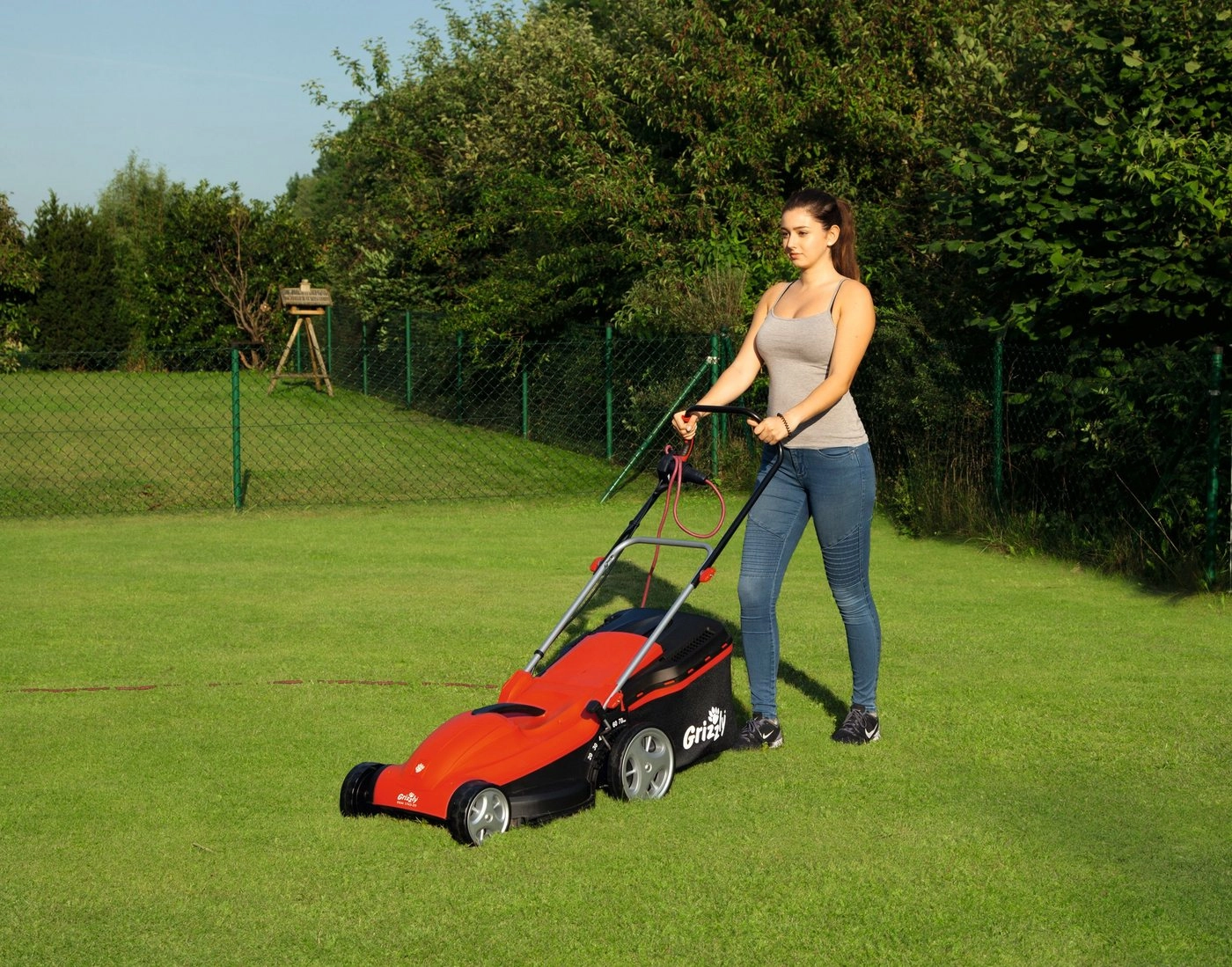 Grizzly Tools Elektrorasenmäher »ERM 1743-20«, 43 cm Schnittbreite