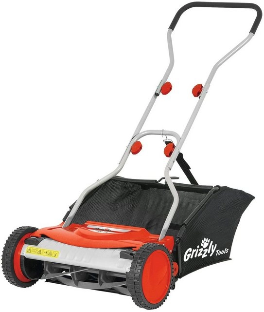 Grizzly Tools Spindelmäher »HRM 38«, 38 cm Schnittbreite, 40 L Fangsack