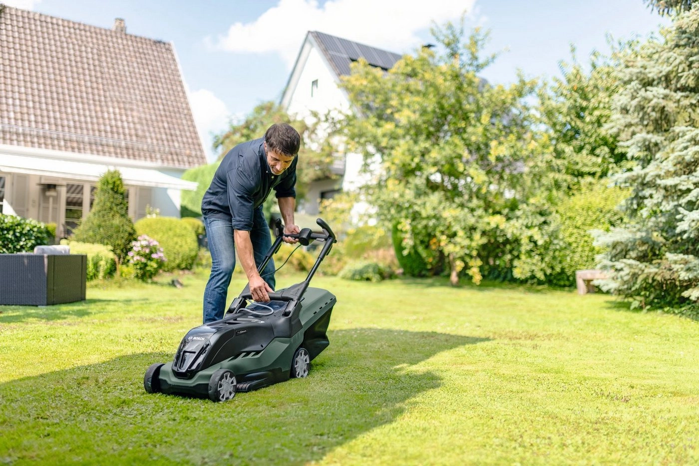 Bosch Home & Garden Akkurasenmäher »AdvancedRotak 36-750«, 46 cm Schnittbreite, ohne Akku und Ladegerät