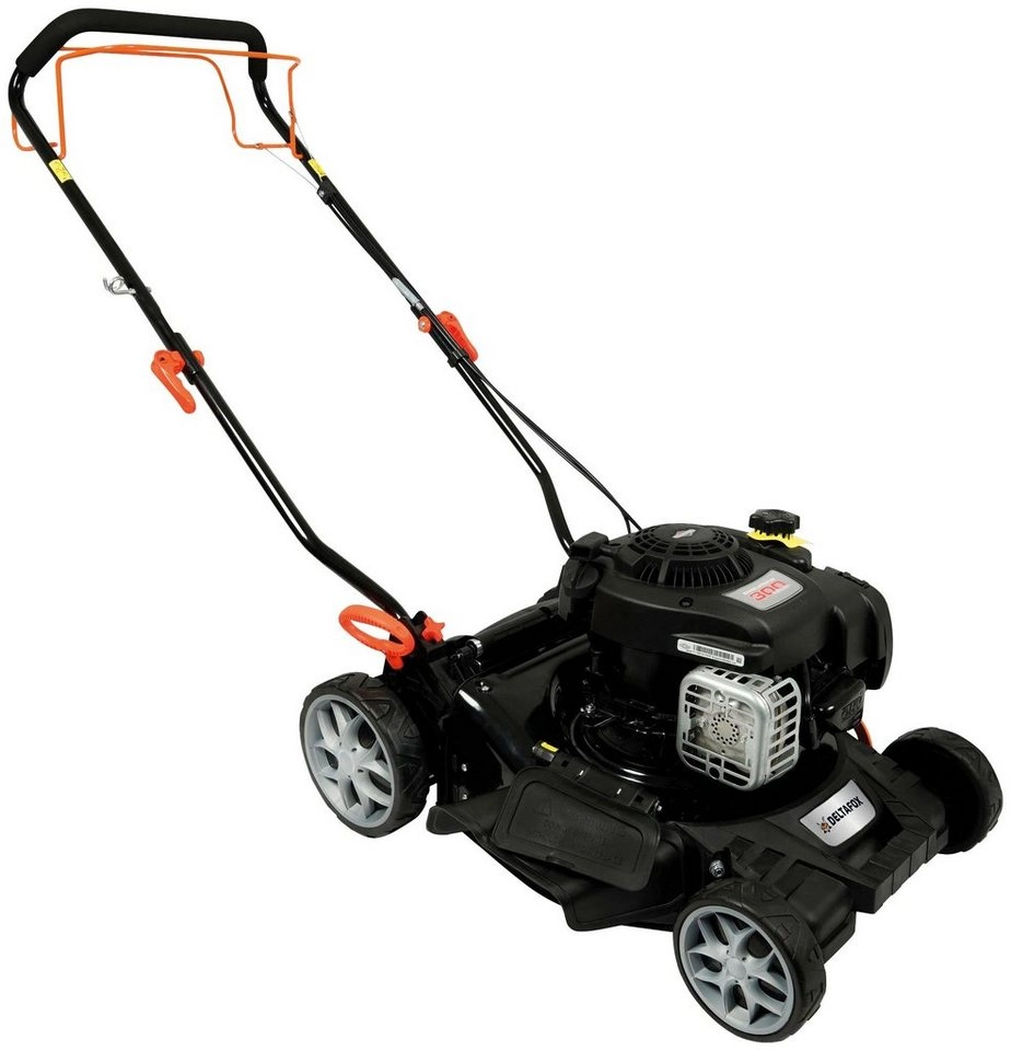 DELTAFOX Benzinrasenmäher »DG-PLM 4213 SP 4in1«, 42 cm Schnittbreite, 45 l Fangsystem mit Hardtop