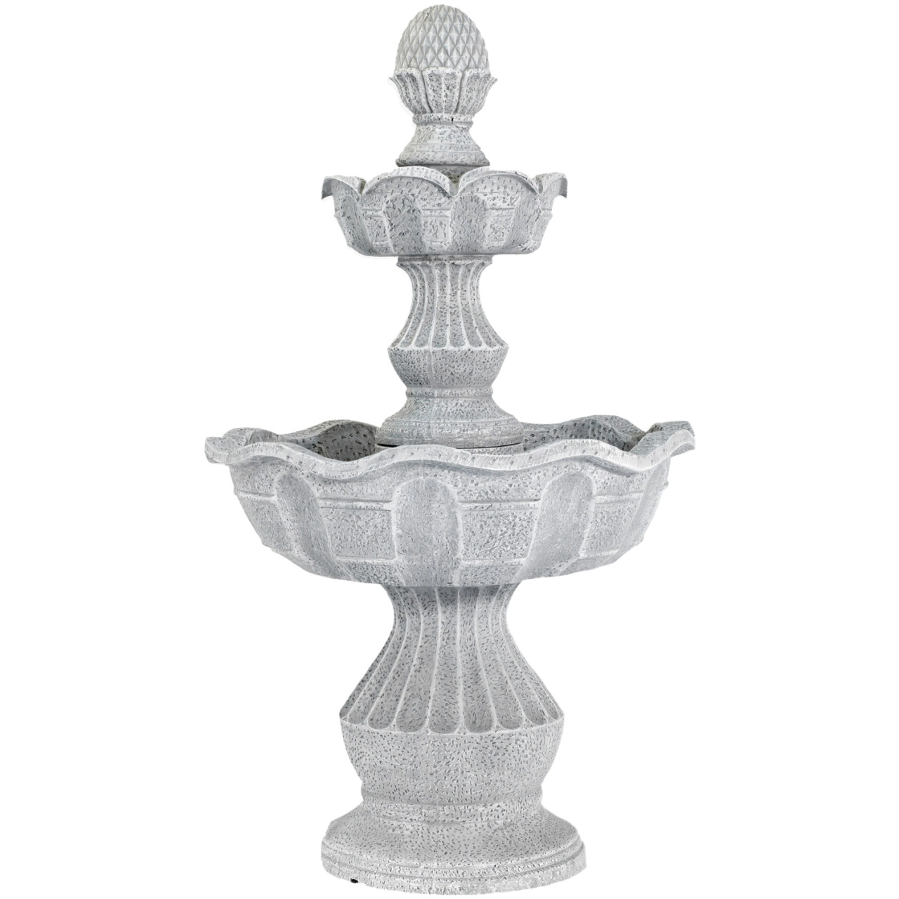 STILISTA® Gartenbrunnen, Springbrunnen 85 cm hoch