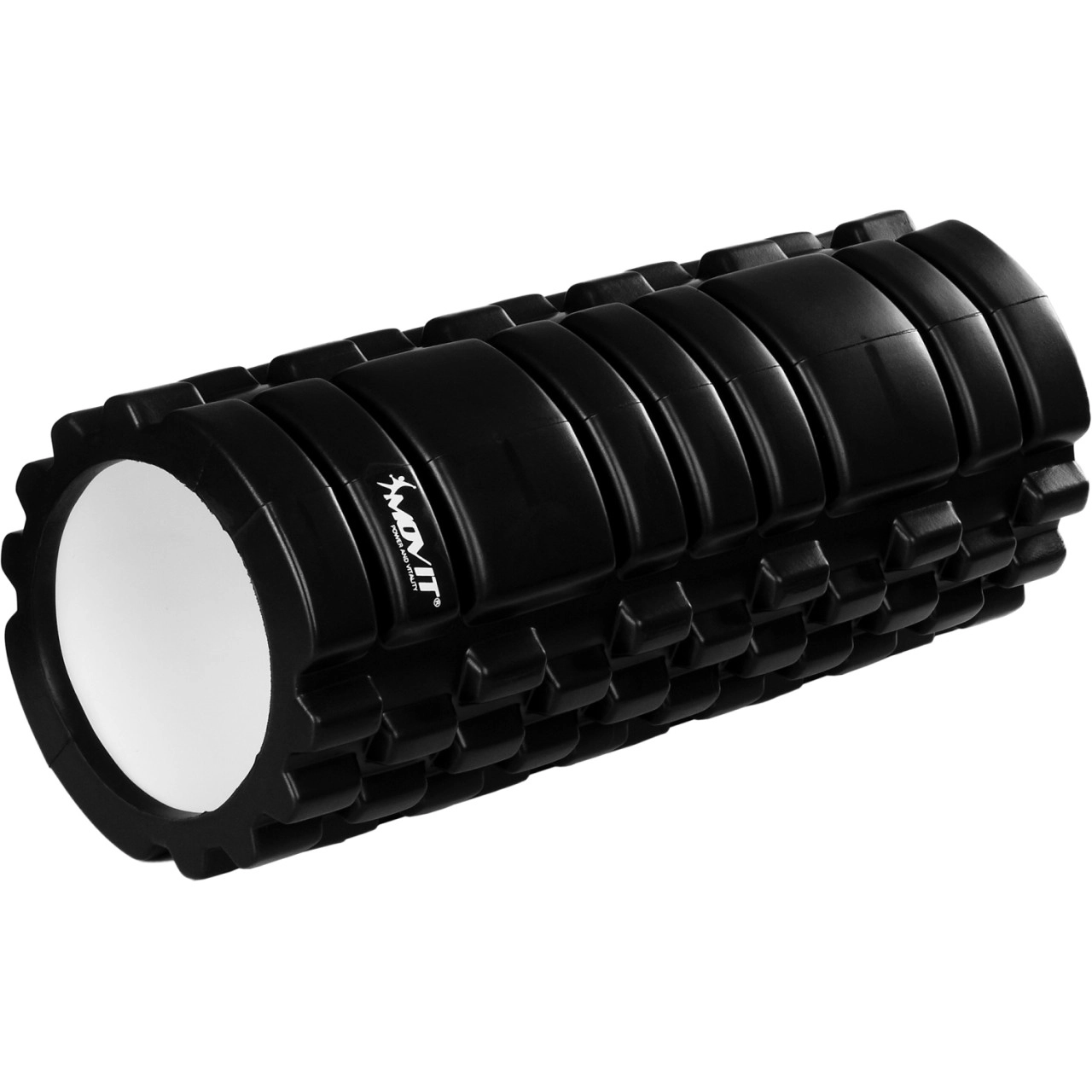 MOVIT® Massagerolle Foam Roller, Schwarz