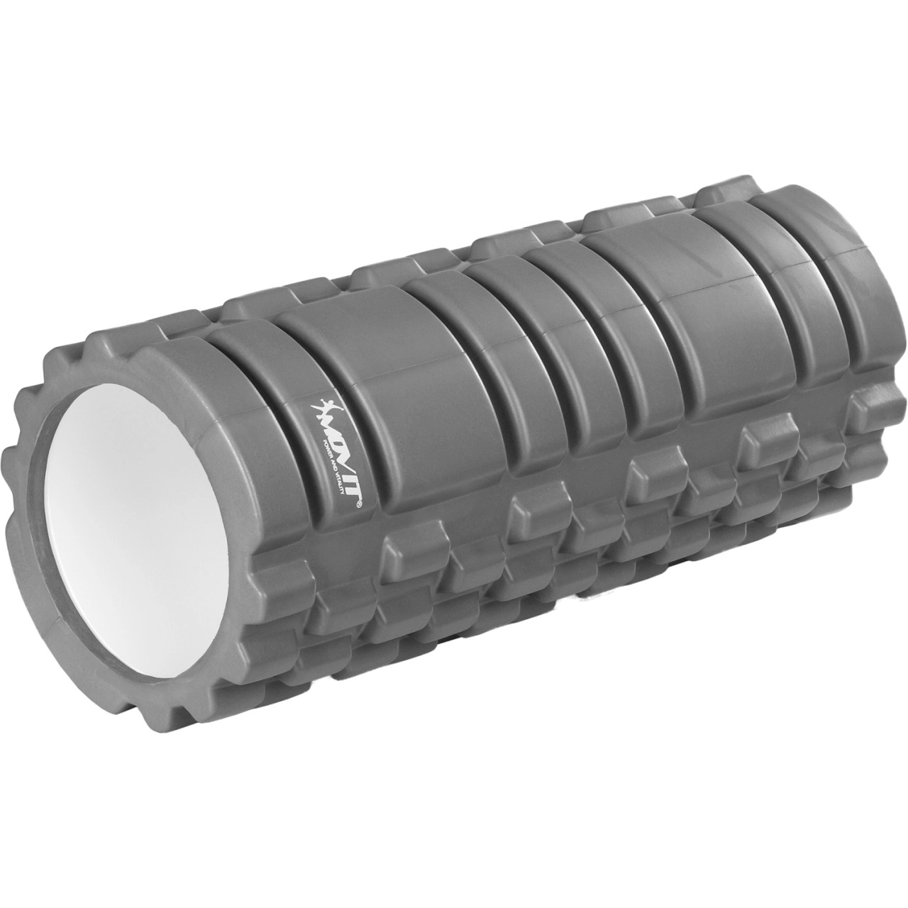 MOVIT® Massagerolle Foam Roller, Grau