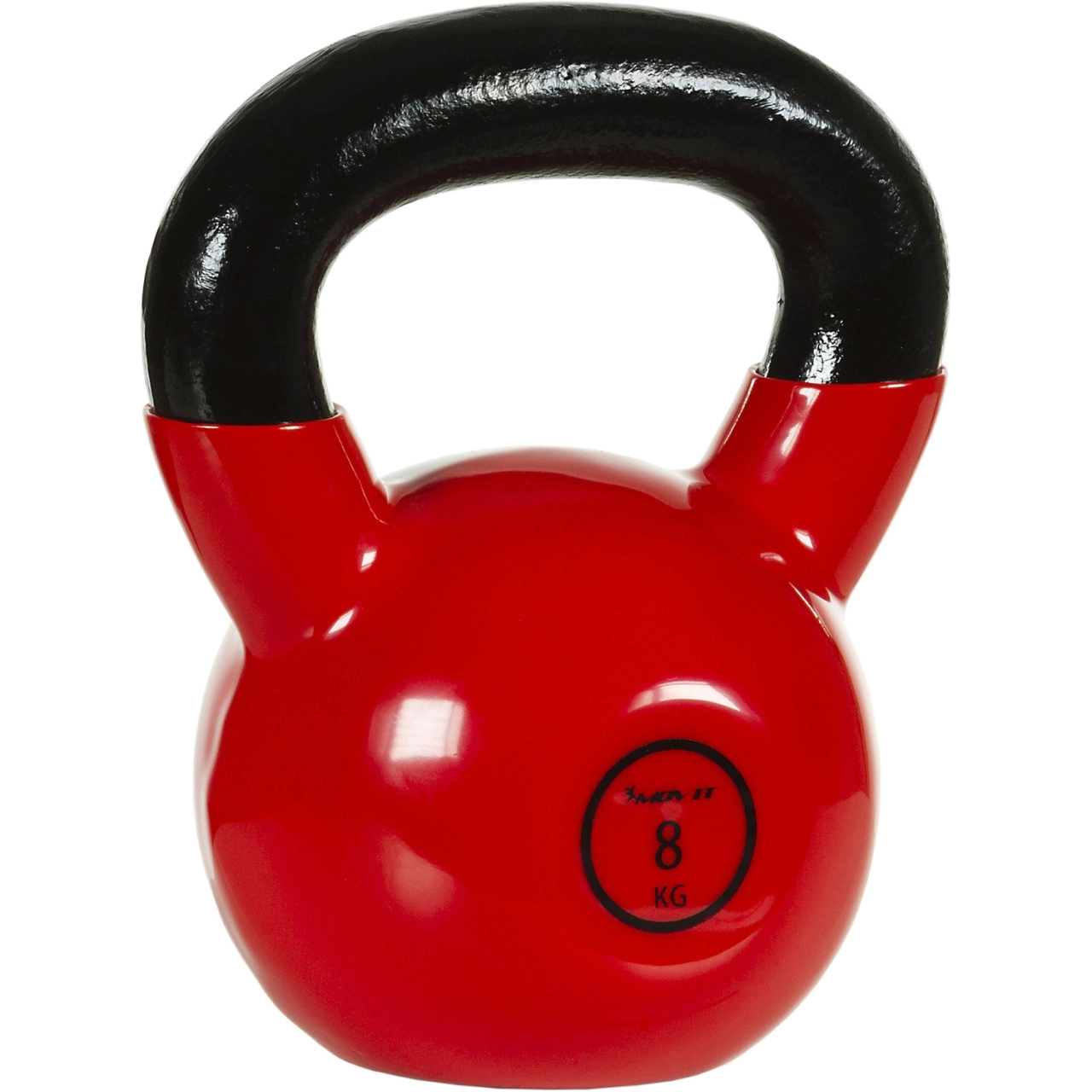 MOVIT® 8 kg Profi Kettlebell Kugelhantel aus Gusseisen