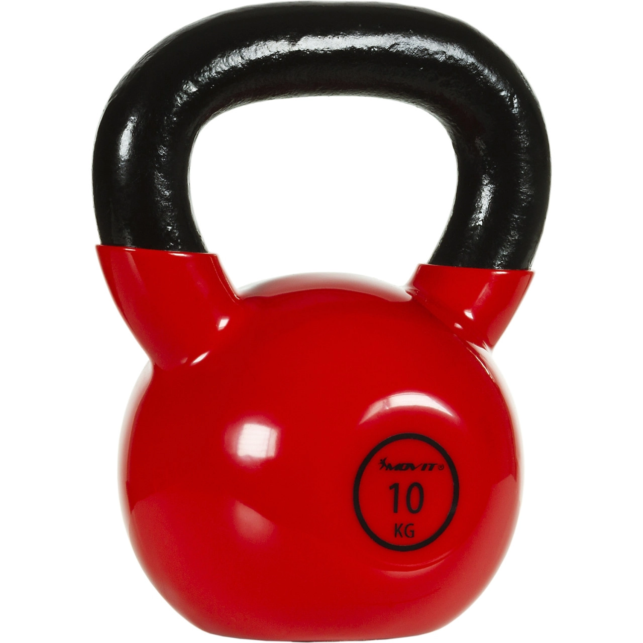 MOVIT® 10 kg Profi Kettlebell Kugelhantel aus Gusseisen