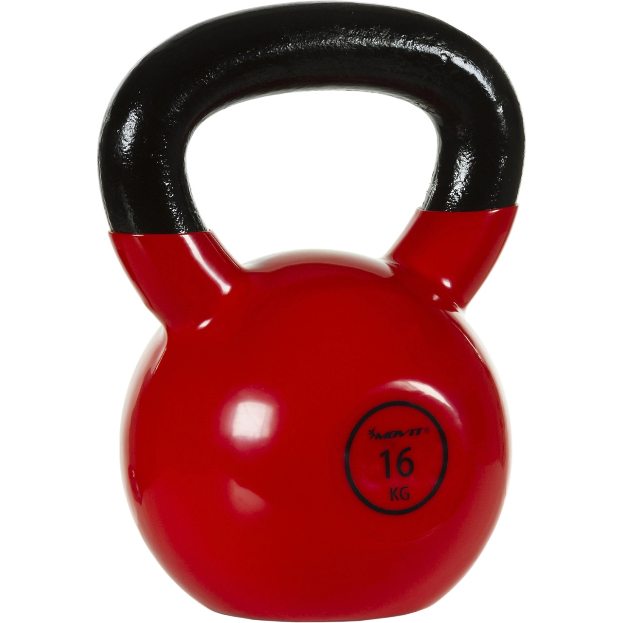 MOVIT® 16 kg Profi Kettlebell Kugelhantel aus Gusseisen