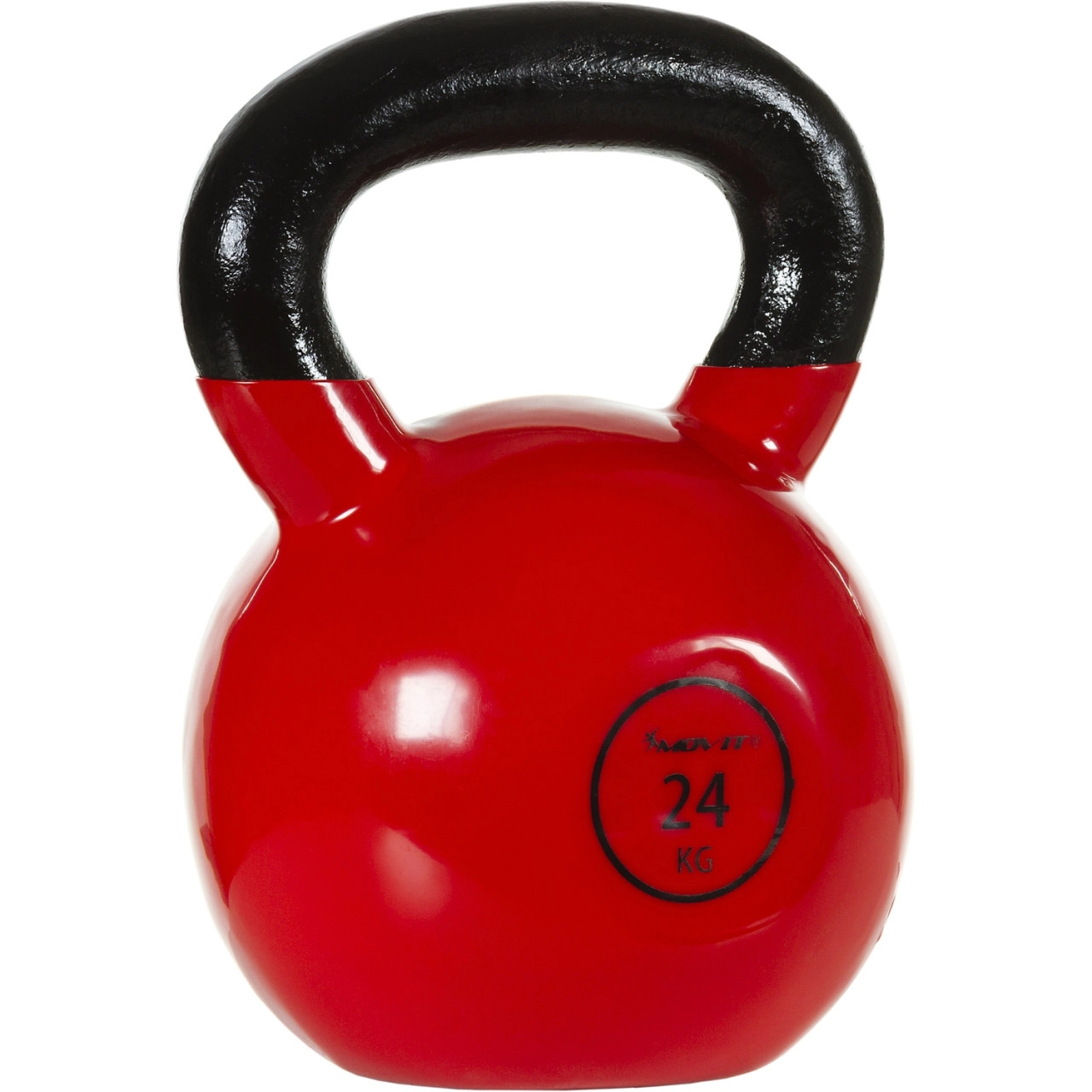 MOVIT® 24 kg Profi Kettlebell Kugelhantel aus Gusseisen