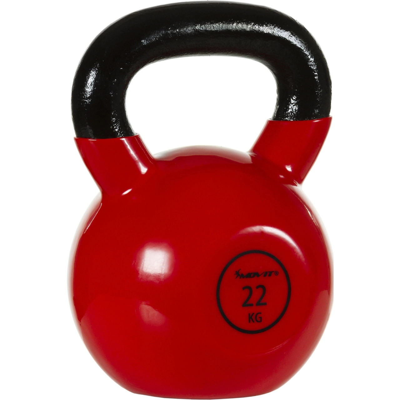 MOVIT® 22 kg Profi Kettlebell Kugelhantel aus Gusseisen