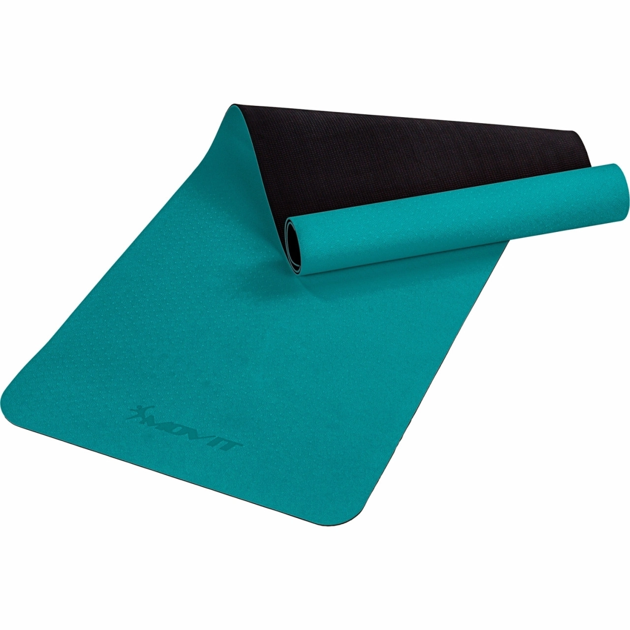 MOVIT® TPE Gymnastikmatte, 190x60x0,6cm, dunkelgrün