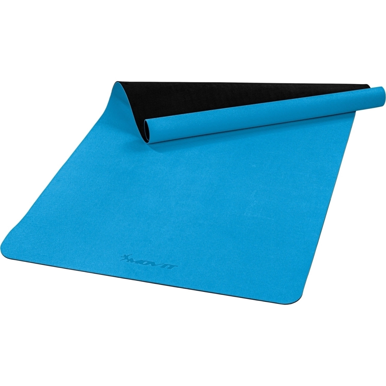 MOVIT® TPE Gymnastikmatte, 190x100x0,6cm, hellblau