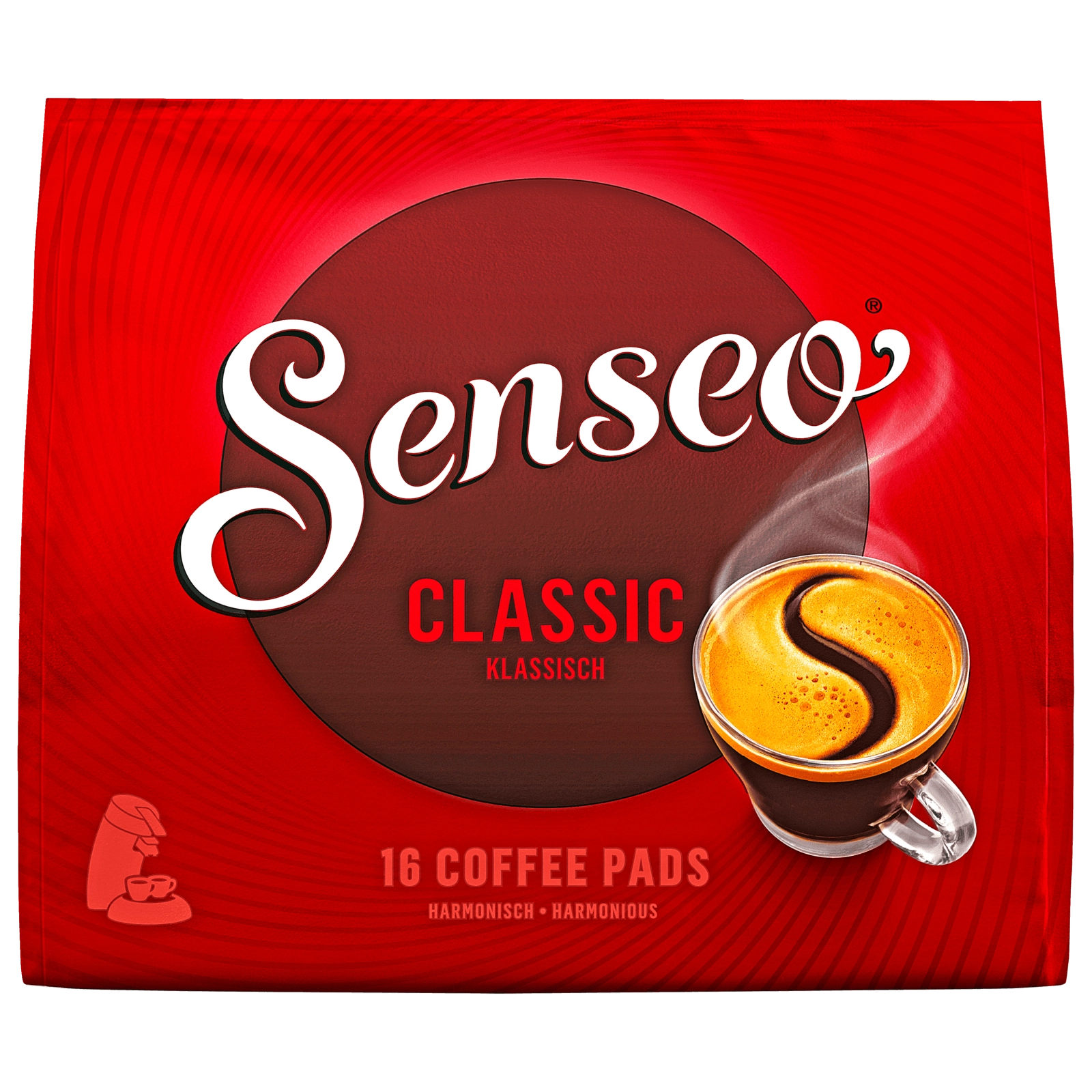 Senseo Kaffeepad Klassisch 4051952 16 St./Pack.