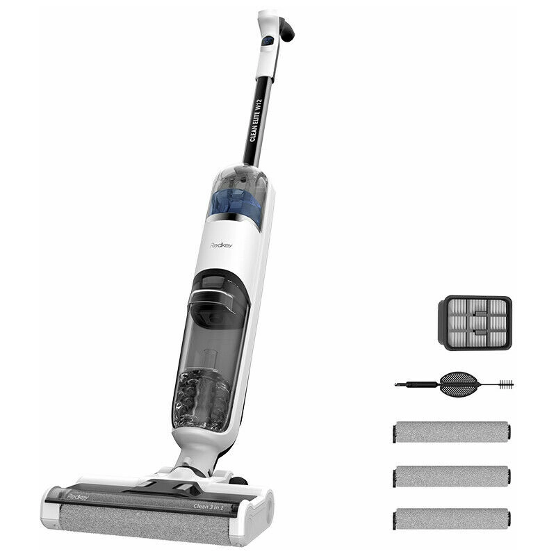 Redkey - W12 Kabelloser Nass Trockensauger Mop Selbstreinigender 3in1 Staubsauger