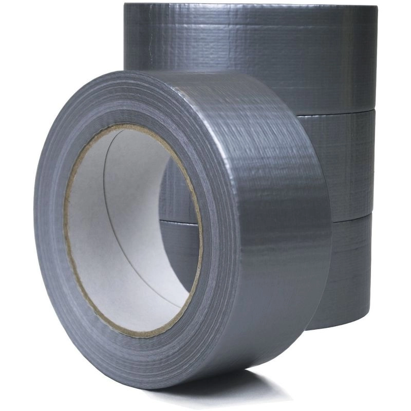 24 Rollen 48 mm x 50 m Panzertape Gewebeband Klebeband Steinband Tape Grau - Grau