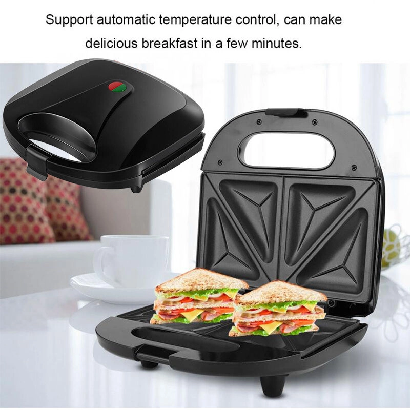 3-in-1-Multifunktionaler Sandwichmaker, Waffeleisen, Toaster, intelligente Temperaturregelung, Antihaft-Frühstückszubereiter