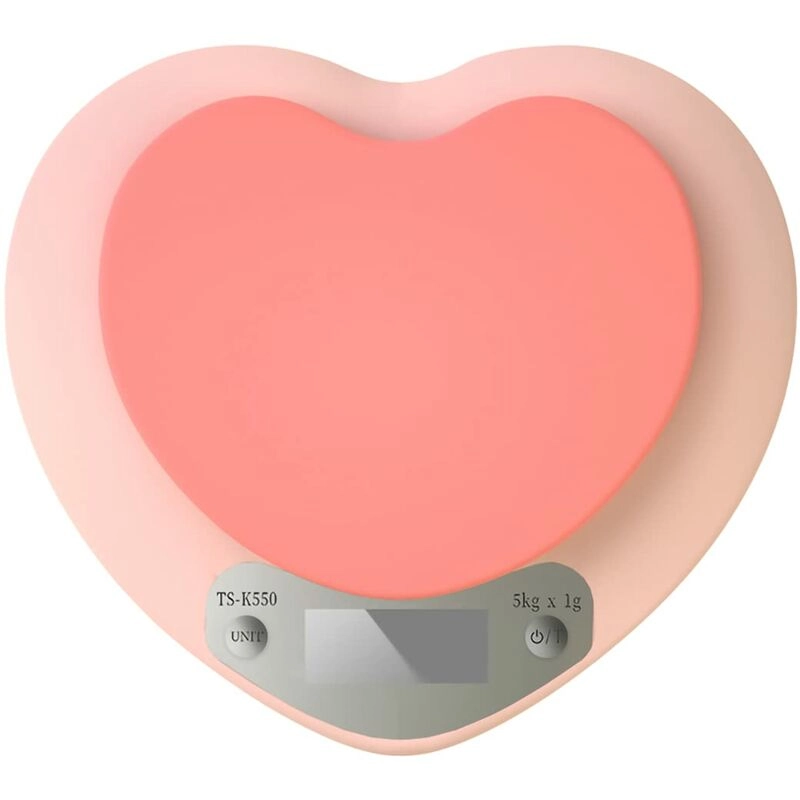 Benobby Kids - Digitale Küchenwaage mit LCD-Display, Tara-Funktion, 11 lbs. Kapazität, 0,1 oz. Präzise Graduierung, ML-Einheit für Flüssigkeiten –