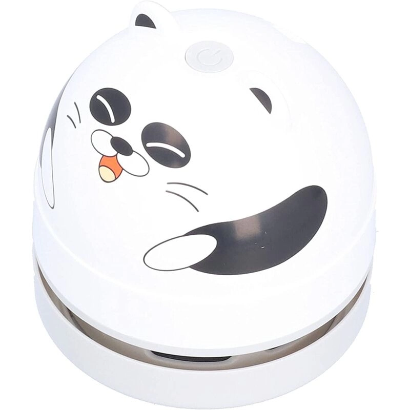 Benobby Kids - Cartoon-Staubsauger, abnehmbares Design, Mini-Desktop-Staubsauger, tragbarer Staubsammler, niedliches Tierdesign zum Entfernen von