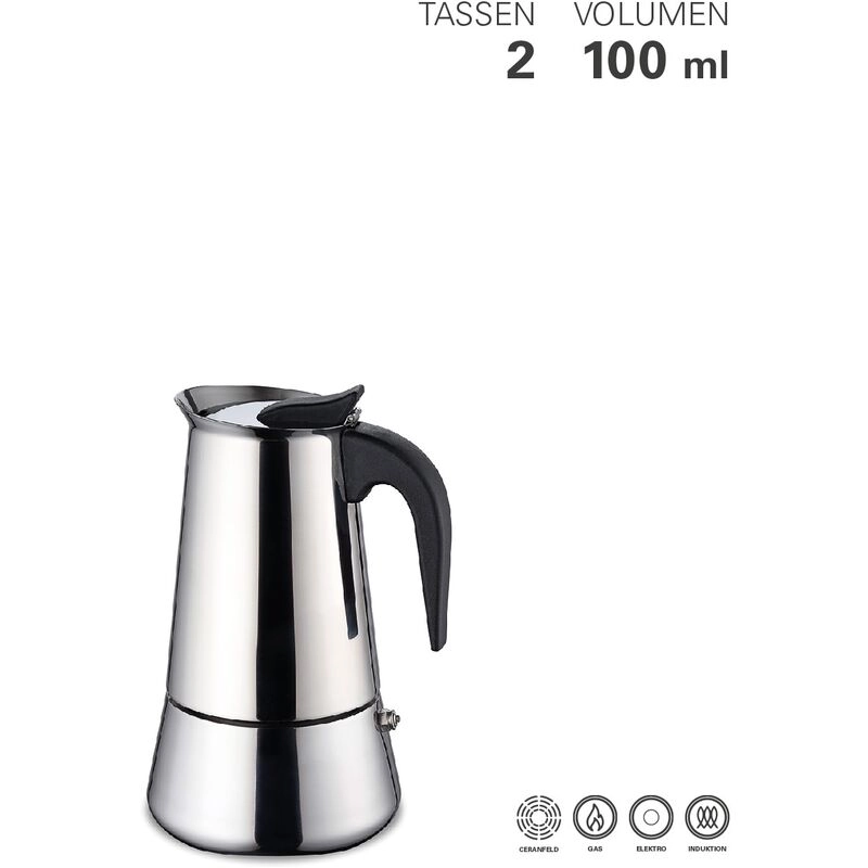 Weis Espressokocher 2 Tassen