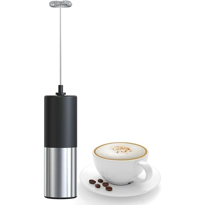 Benobby Kids - Milchaufschäumer für Kaffee, tragbarer elektrischer Milchaufschäumer, batteriebetriebener Schneebesen, Getränkemixer, Mini-Schaumer