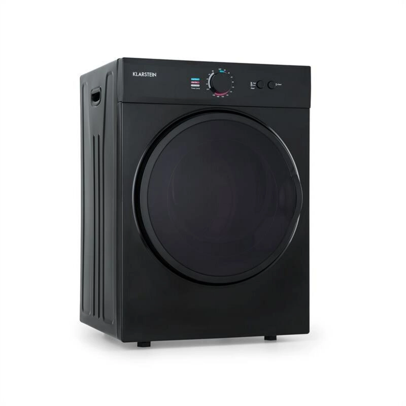 Klarstein - Jet Set Mini-Wäschetrockner Ablufttrockner 1020W eek c 3kg 50cm schwarz - Schwarz